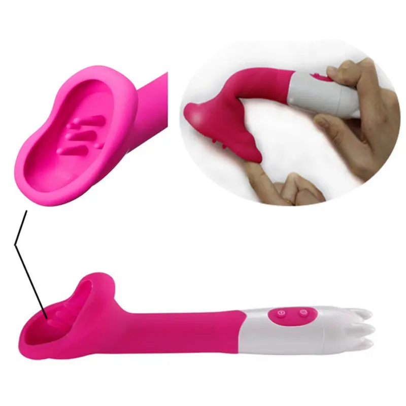 YUE CHAO BRUSH 12 Hız Silikon Seksi Klitoris Vibratör (Pembe) görsel 2