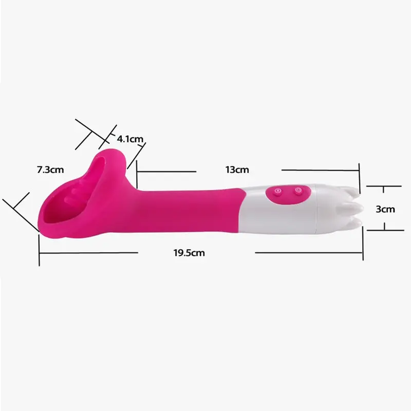 YUE CHAO BRUSH 12 Hız Silikon Seksi Klitoris Vibratör (Pembe) görsel 3