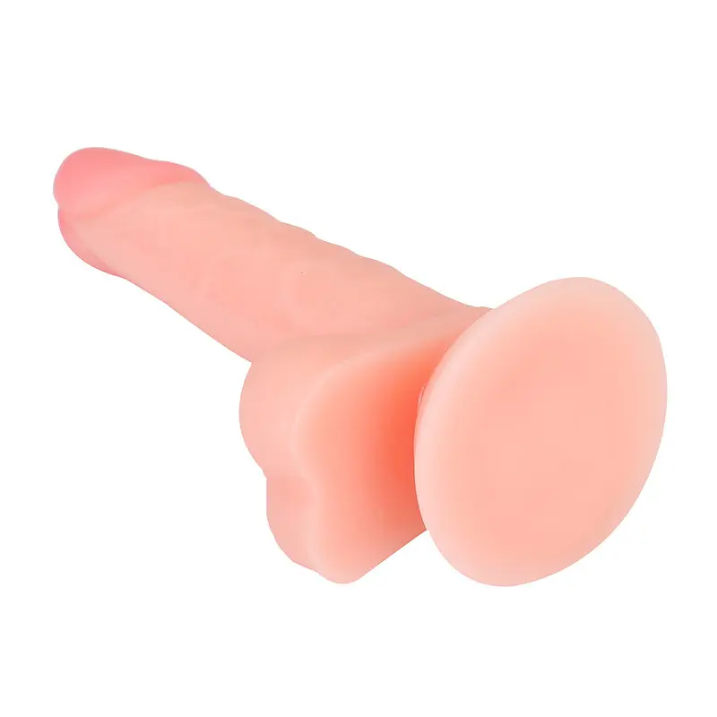 16.5 Cm. Matt Ultra Gerçekçi Doku Vantuzlu Testisli Dildo görsel 2