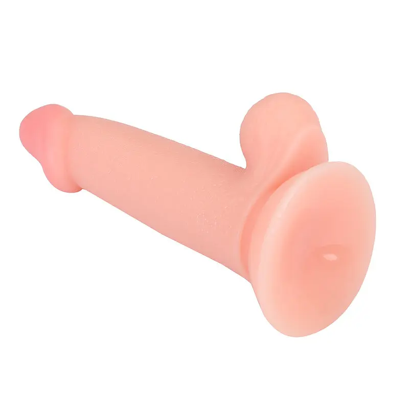 17 Cm. Alex Ultra Gerçekçi Doku Vantuzlu Testisli Dildo görsel 4