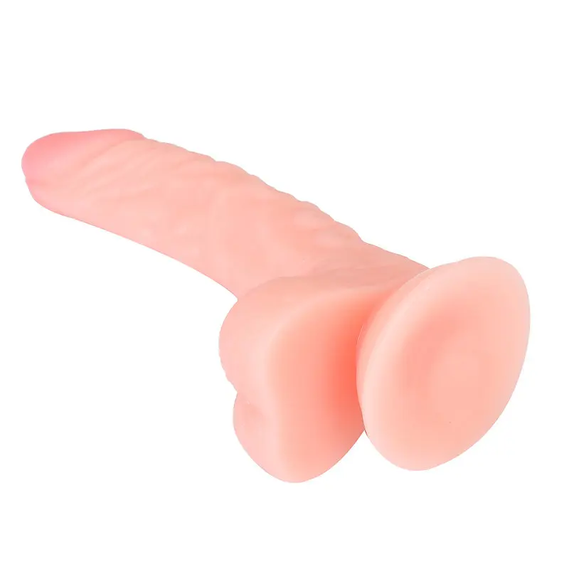 18 Cm. Daniel Ultra Gerçekçi Doku Vantuzlu Testisli Dildo görsel 5