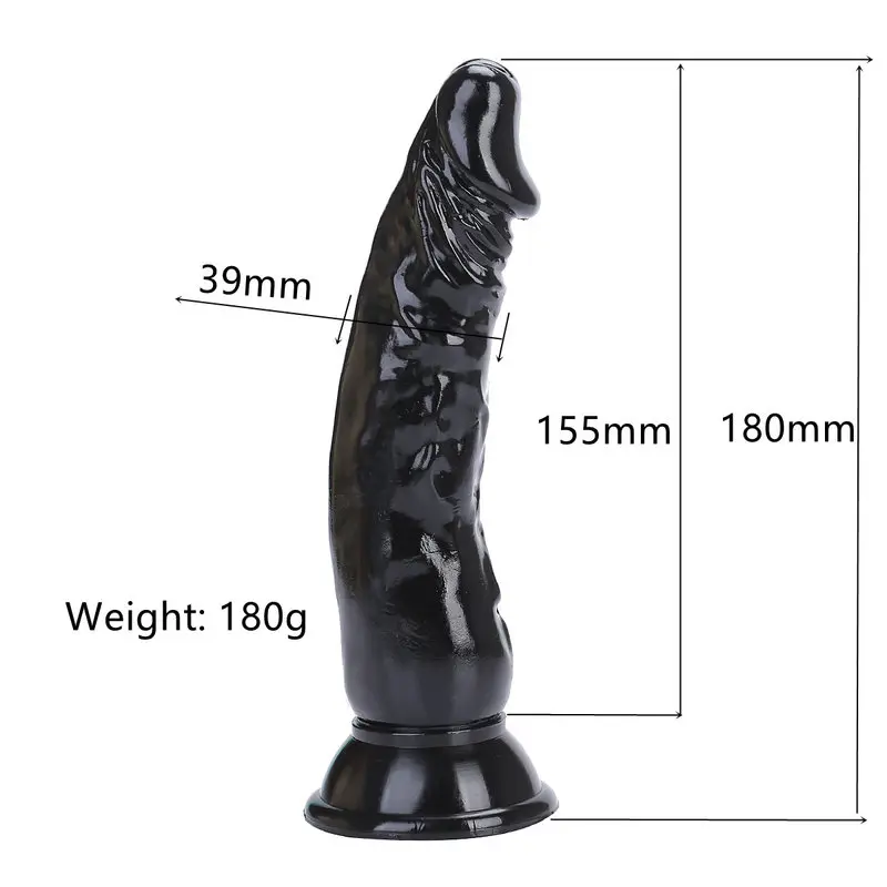 18 Cm. Hardy Ultra Gerçekçi Doku Vantuzlu Zenci Dildo görsel 7