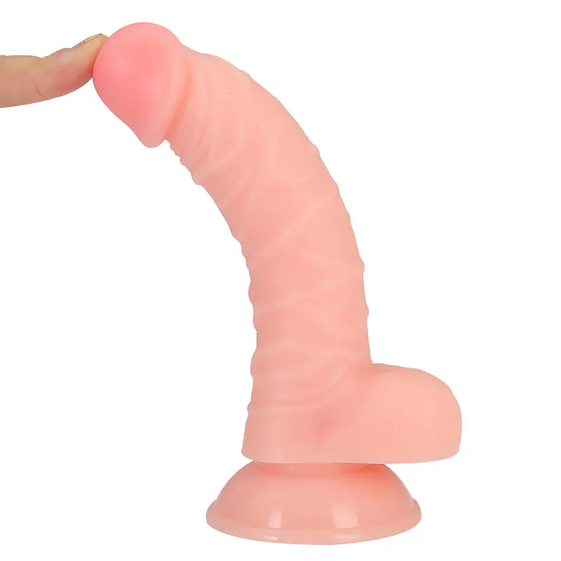 19 Cm. Dana Ultra Gerçekçi Doku Vantuzlu Testisli Dildo görsel 2