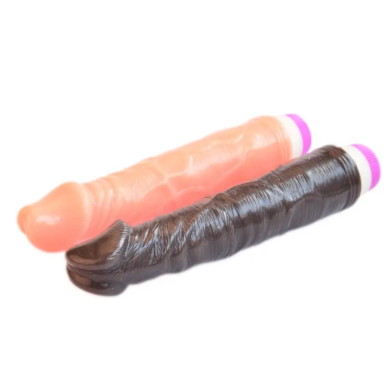 20cm Motorlu Tam Realistik Penis Vibratör (Ten Rengi) görsel 6