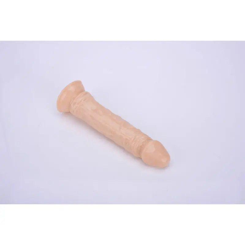 23 Cm. – 1.Sınıf Malzeme – Tam Realistik – Belden Bağlamalı Kemerli Jel Dildo (Ten Rengi) görsel 6