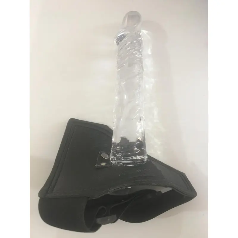 23 Cm. – 1.Sınıf Malzeme – Tam Realistik – Belden Bağlamalı Kemerli Zenci Dildo görsel 5
