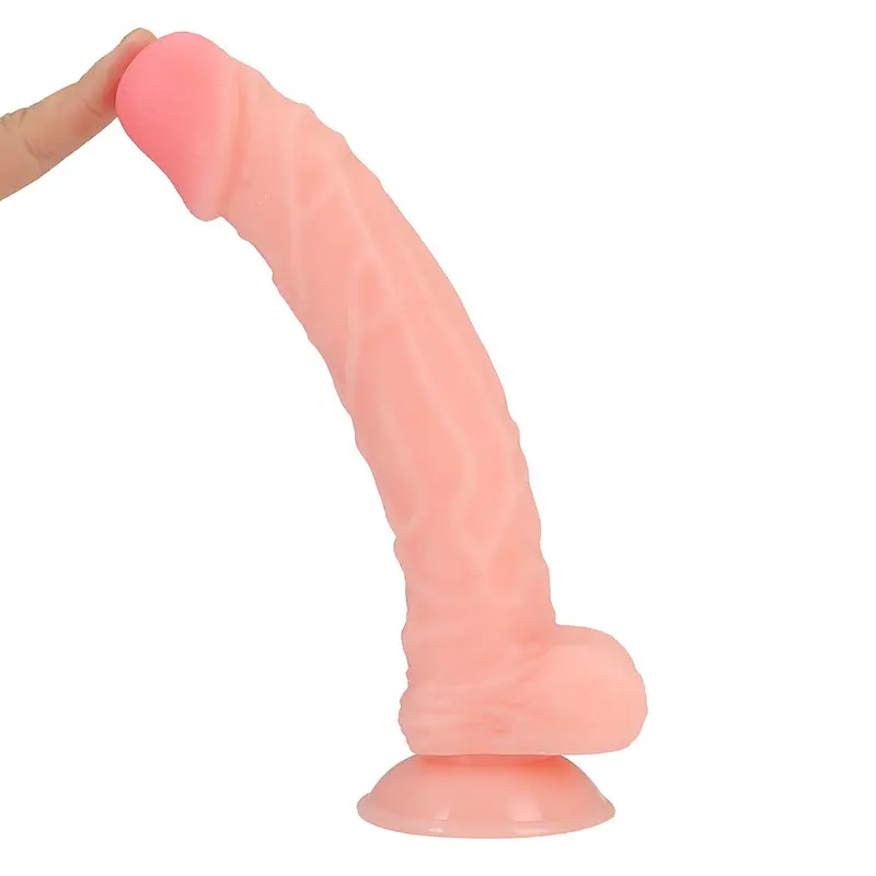 25 Cm. Liam Ultra Gerçekçi Doku Vantuzlu Testisli Dildo görsel 2