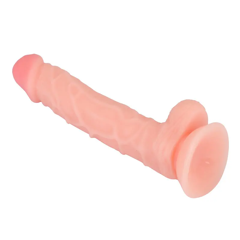 25 Cm. Liam Ultra Gerçekçi Doku Vantuzlu Testisli Dildo görsel 5