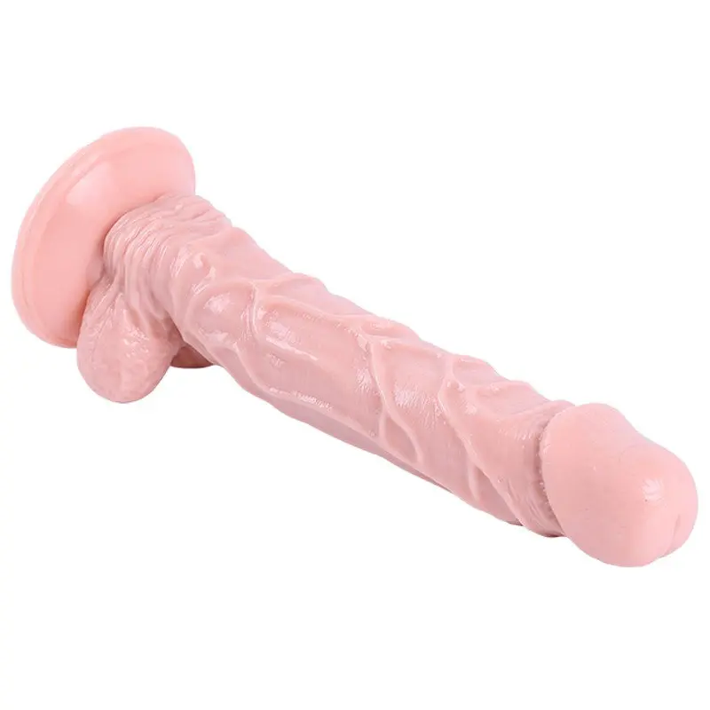 26cm Tam Realistik Damarlı Vantuzlu Vibratör görsel 4