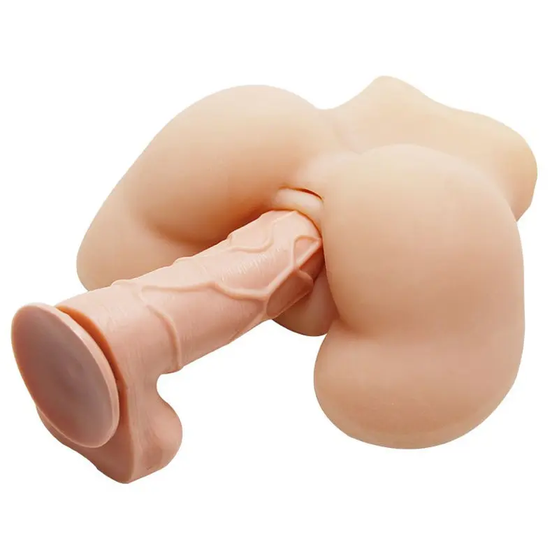 3D Realistik Seksi Sıkı Vajina ve Anal Masturbator görsel 3