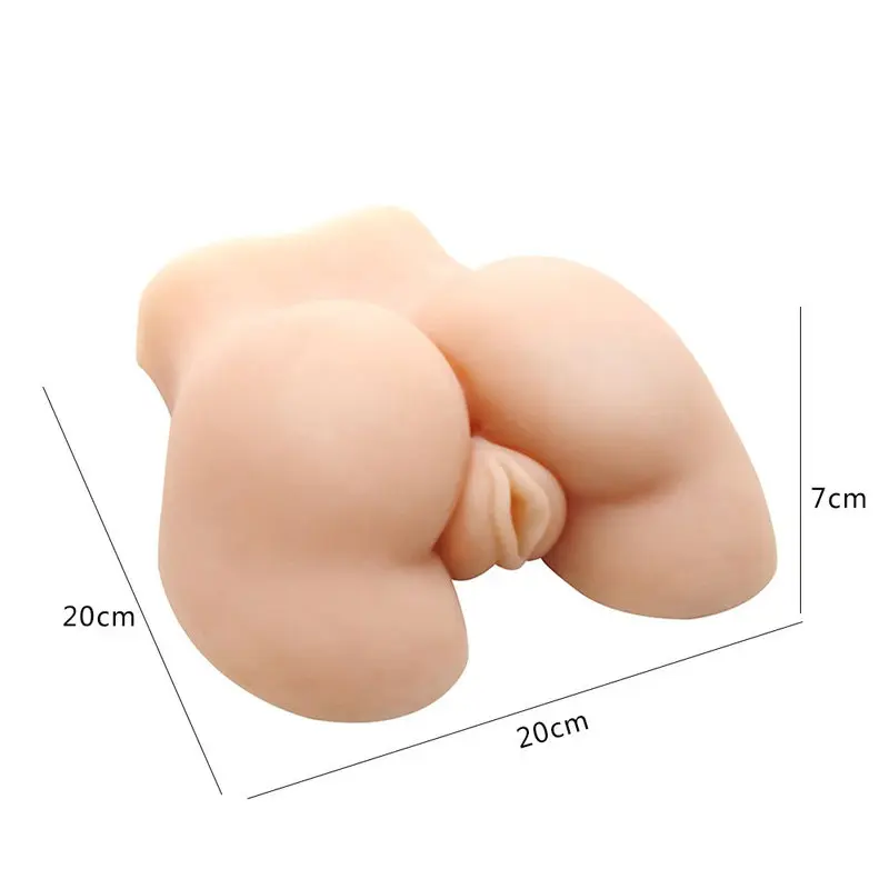3D Realistik Seksi Sıkı Vajina ve Anal Masturbator görsel 8