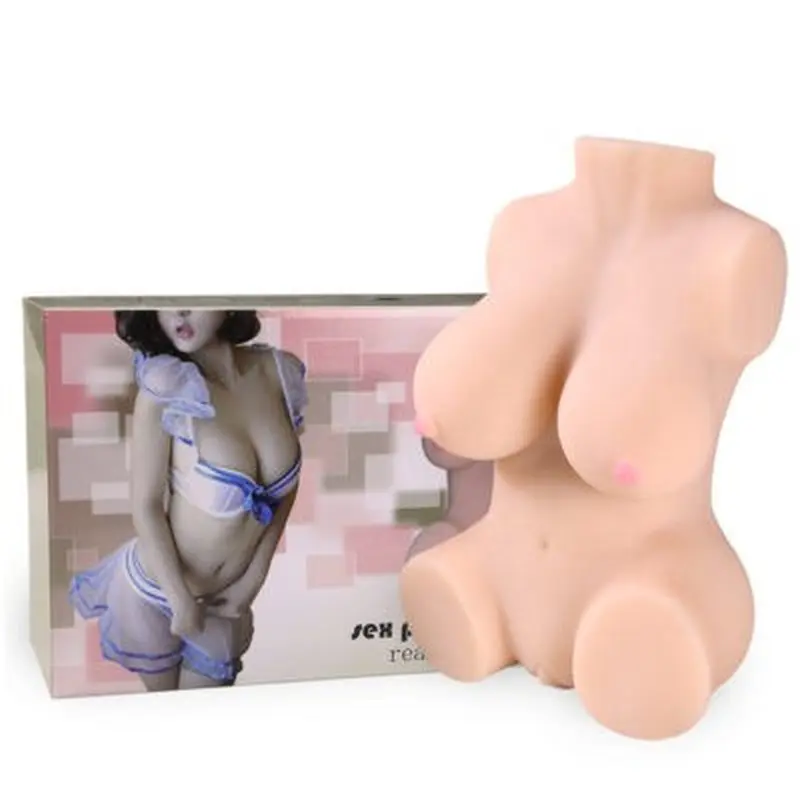 Sex Pussy Real3D Realistik Silikon Yarım Gövde görsel 9