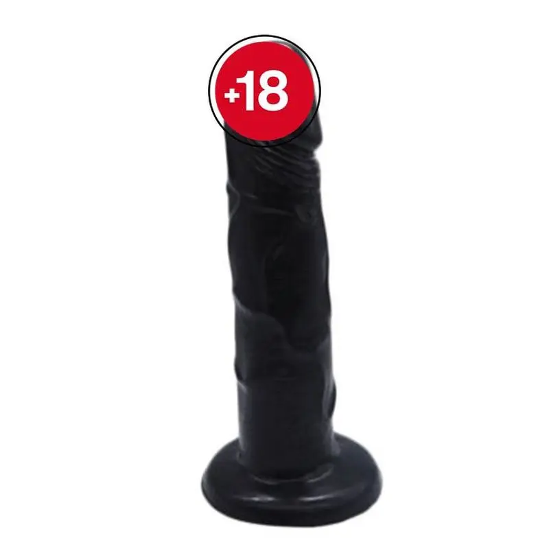 7” King Cock Ultra Realistik Dildo (Zenci)