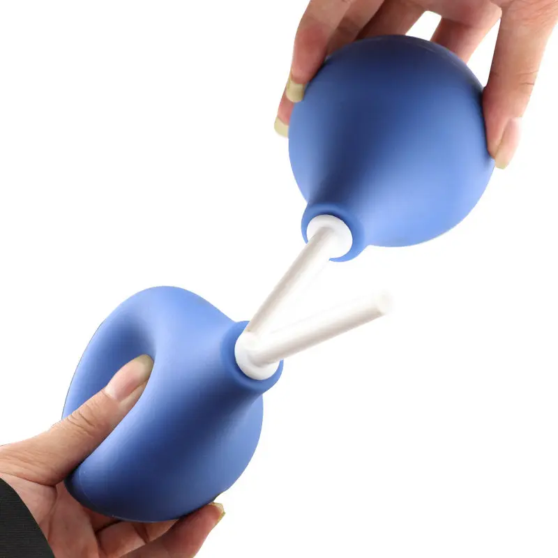 Anal Temizleme Pompası 160 ml. (Mavi) görsel 2