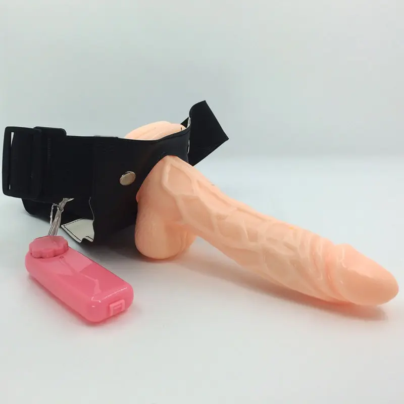 Belden Bağlamalı Kemerli Motorlu Damarlı Penis Vibratör görsel 4