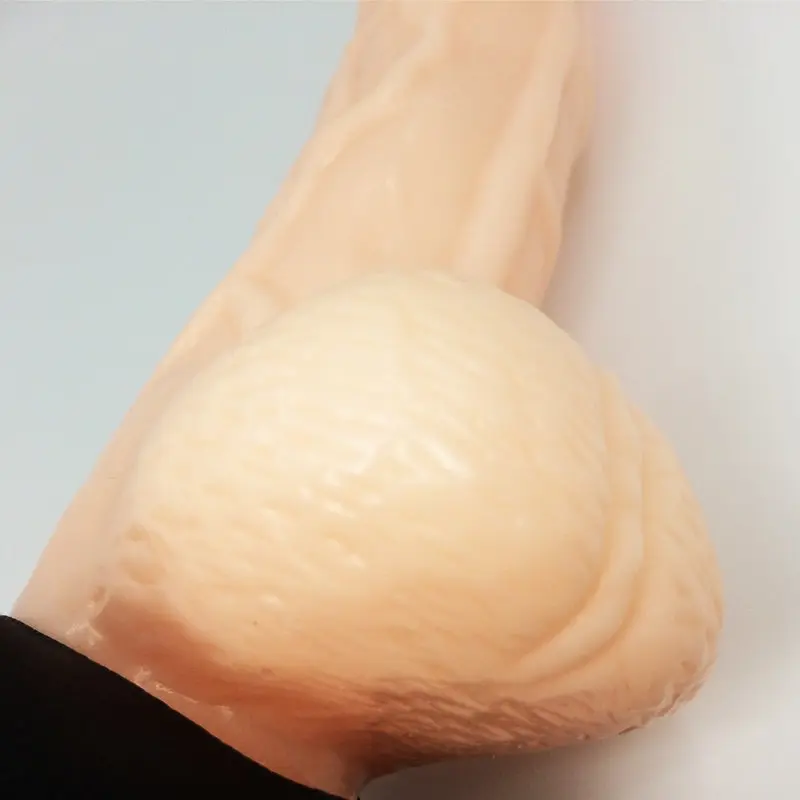 Belden Bağlamalı Kemerli Motorlu Damarlı Penis Vibratör görsel 7