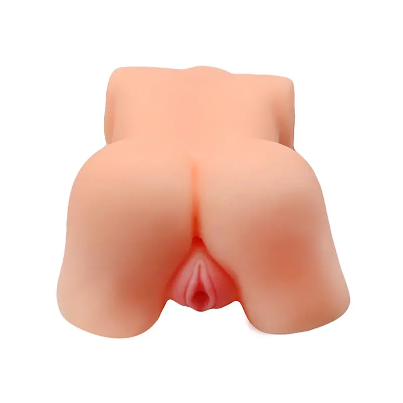 Big Ass – 23 Cm. – Ultra Realistik – Slikon Göğüslü 1.Sınıf Anal & Vajinal Masturbatör Yarım Gövde görsel 6