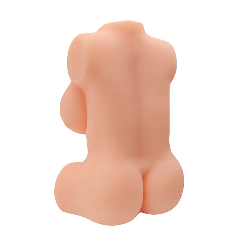 Big Ass – 23 Cm. – Ultra Realistik – Slikon Göğüslü 1.Sınıf Anal & Vajinal Masturbatör Yarım Gövde görsel 7