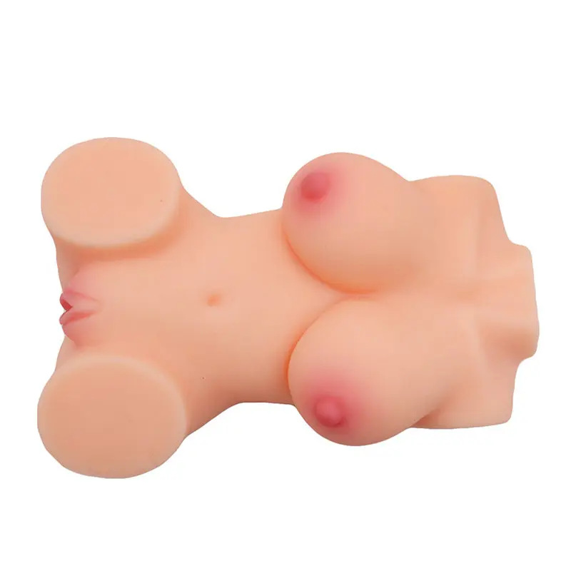 Big Ass – 23 Cm. – Ultra Realistik – Slikon Göğüslü 1.Sınıf Anal & Vajinal Masturbatör Yarım Gövde görsel 8
