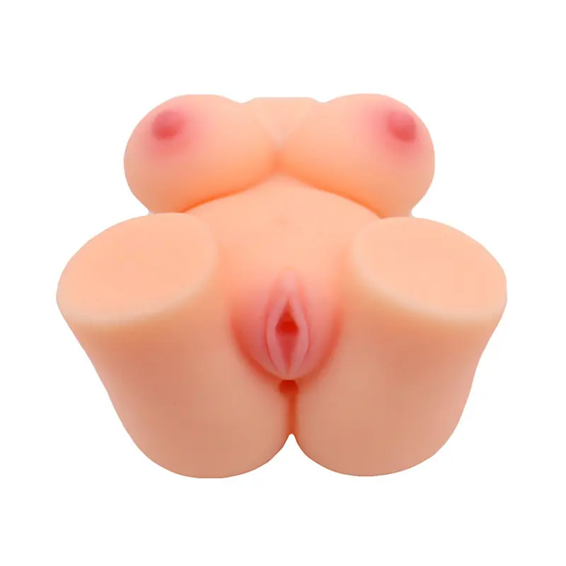 Big Ass – 23 Cm. – Ultra Realistik – Slikon Göğüslü 1.Sınıf Anal & Vajinal Masturbatör Yarım Gövde görsel 10