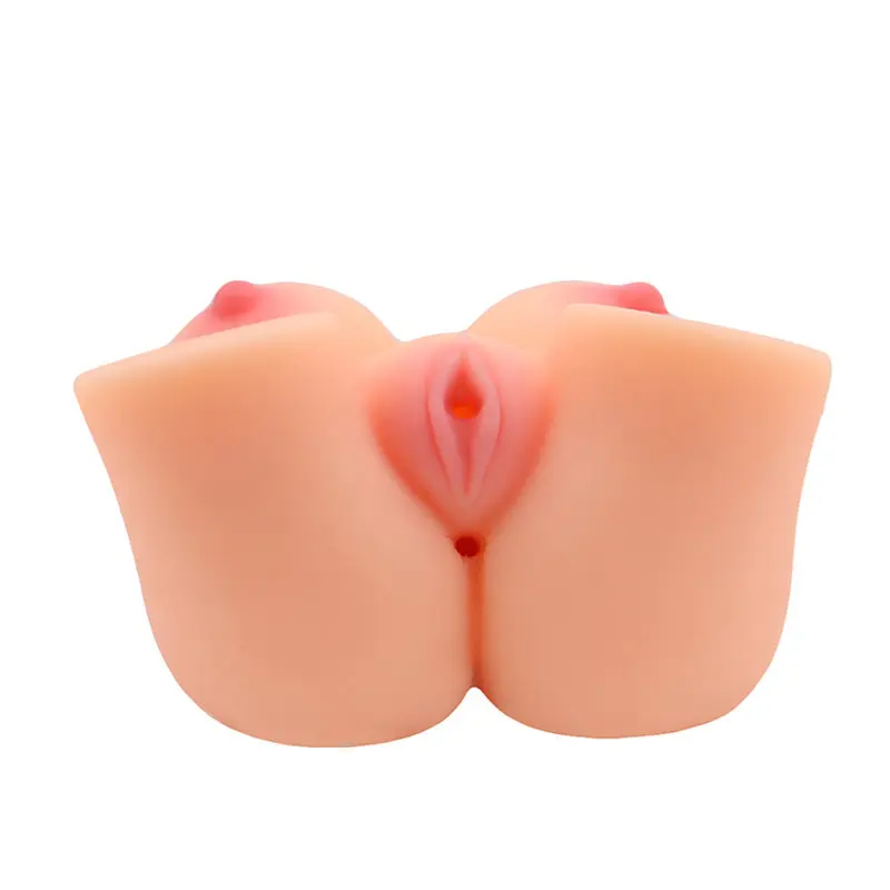 Big Ass – 23 Cm. – Ultra Realistik – Slikon Göğüslü 1.Sınıf Anal & Vajinal Masturbatör Yarım Gövde görsel 11
