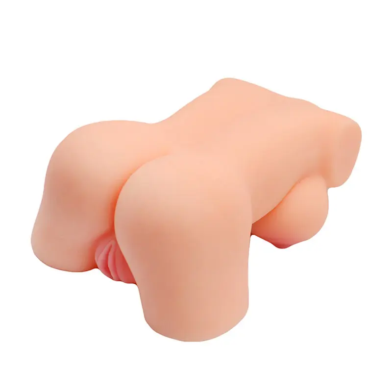 Big Ass – 23 Cm. – Ultra Realistik – Slikon Göğüslü 1.Sınıf Anal & Vajinal Masturbatör Yarım Gövde görsel 12
