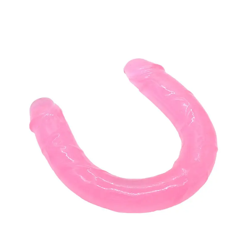 Double Dong – 40 Cm. – Çift Başlı Realistik Lezbiyen Dildo görsel 2