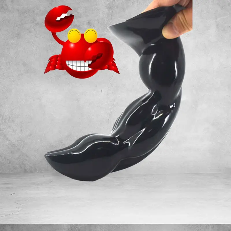 Dr.Love Boğumlu Büyük Boy Anal Plug & Dildo – görsel 6