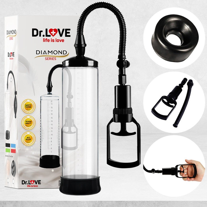 Dr.Love – Diamond 1.Sınıf Penis Büyütücü Vakum Pompa