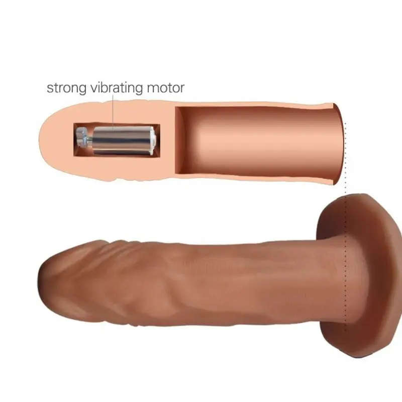 Dr.Love İçi Boş Belden Bağlamalı Yarı Realistik Penis görsel 5