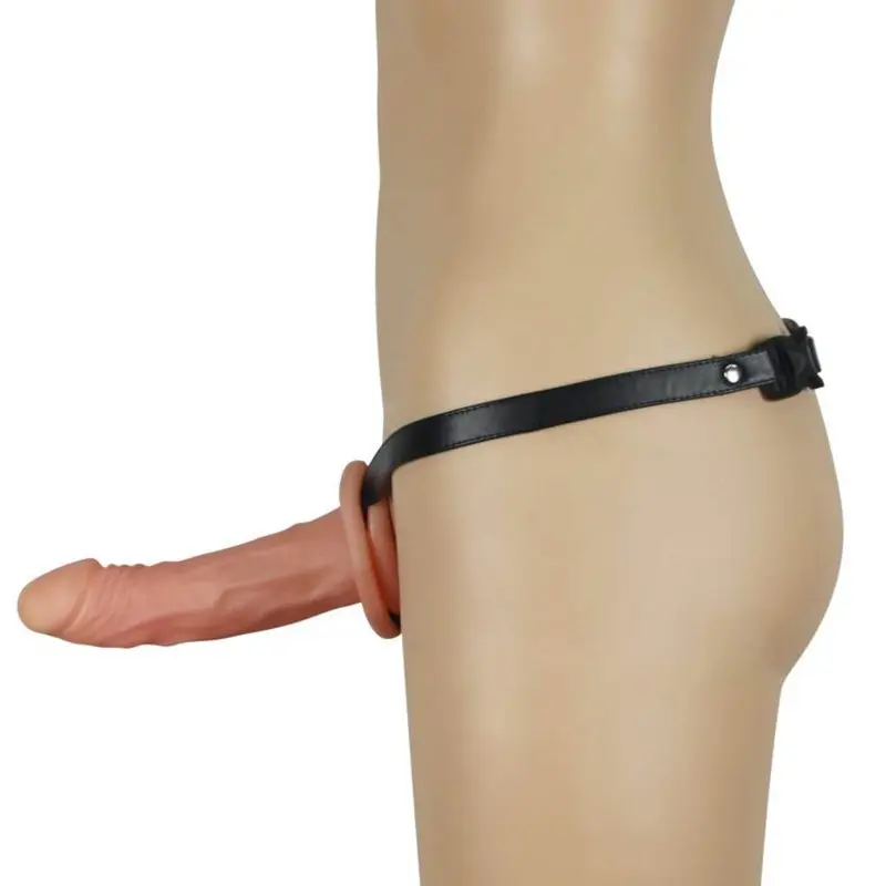 Dr.Love İçi Boş Belden Bağlamalı Yarı Realistik Penis görsel 6