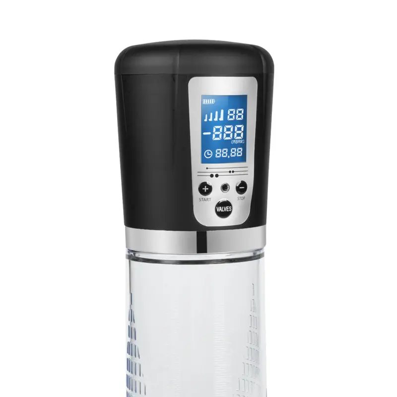 DR.Love Passion Pomp USB Şarjlı LCD Ekranlı Tam Otomatik Penis Pompası görsel 3