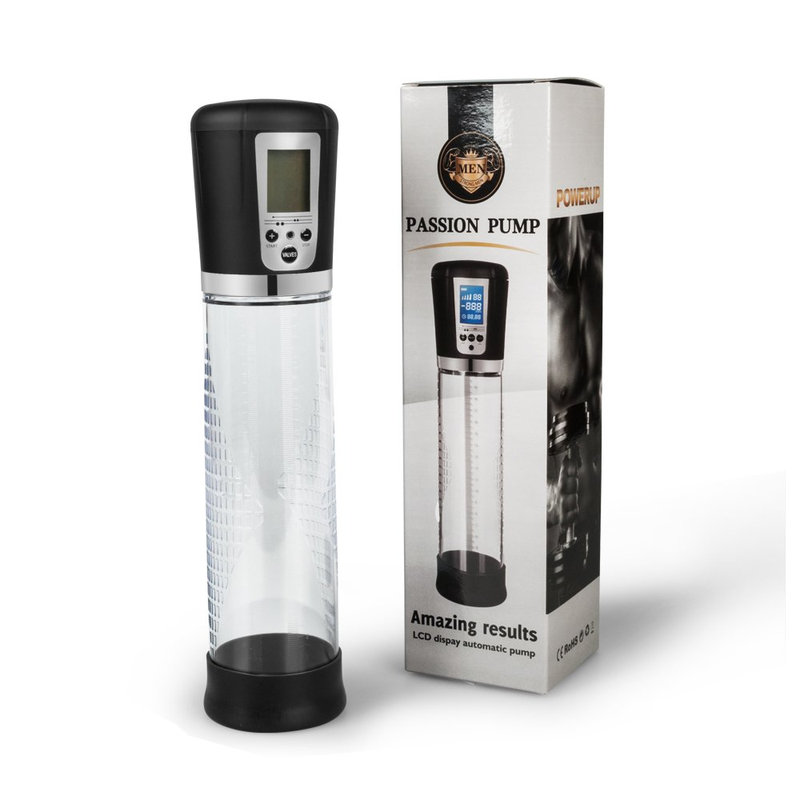 DR.Love Passion Pomp USB Şarjlı LCD Ekranlı Tam Otomatik Penis Pompası