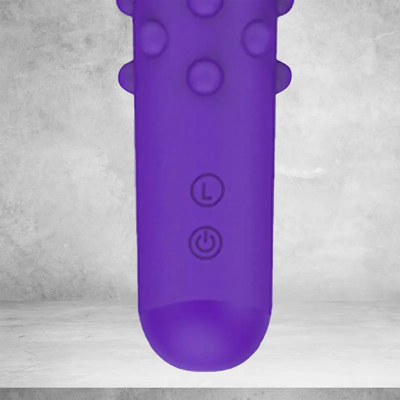 Dr.Love USB Şarjlı 7 Farklı Titreşim Seçenekli Ultra Lüx Tırtıklı Vibratör – görsel 6