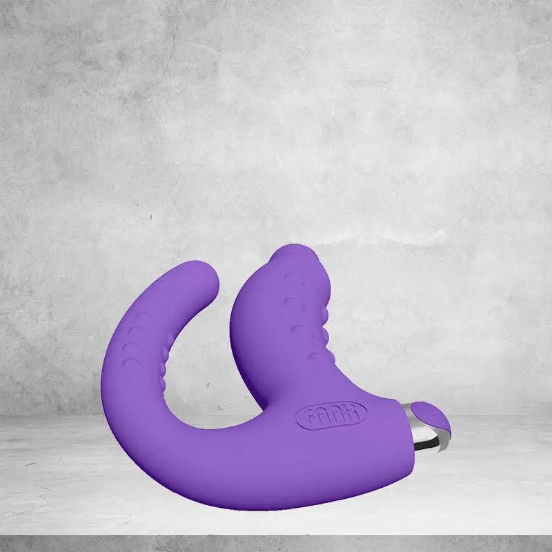 Dr.Love USB Şarjlı Anal & Vajinal Ultra Lüx Çatal Vibratör – görsel 2