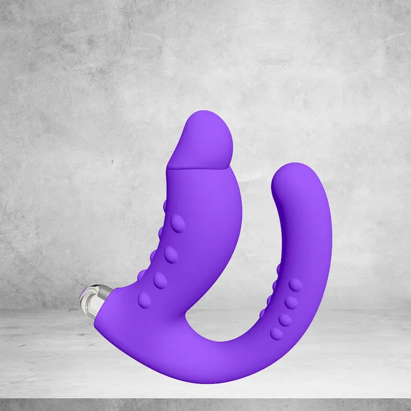 Dr.Love USB Şarjlı Anal & Vajinal Ultra Lüx Çatal Vibratör – görsel 3