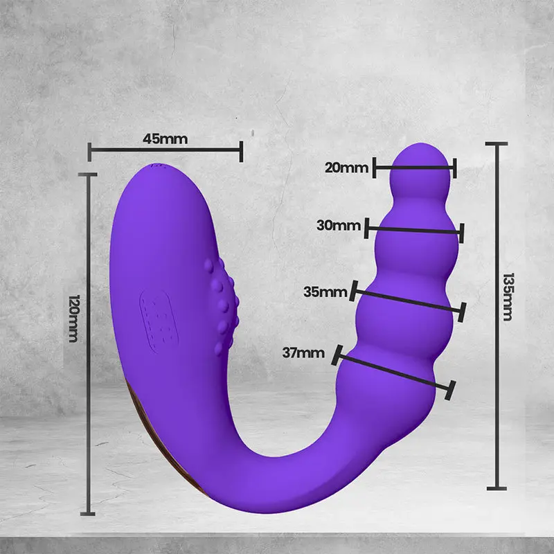Dr.Love USB Şarjlı Anal & Vajinal Ultra Lüx Vibratör – görsel 6