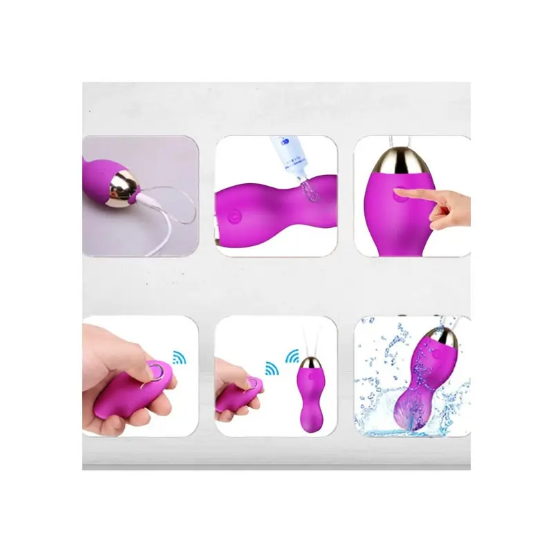 Dr.Love USB Şarjlı Uzaktan Kumandalı Su Geçirmez Ultra Lux Yumurta Vibratör – görsel 4
