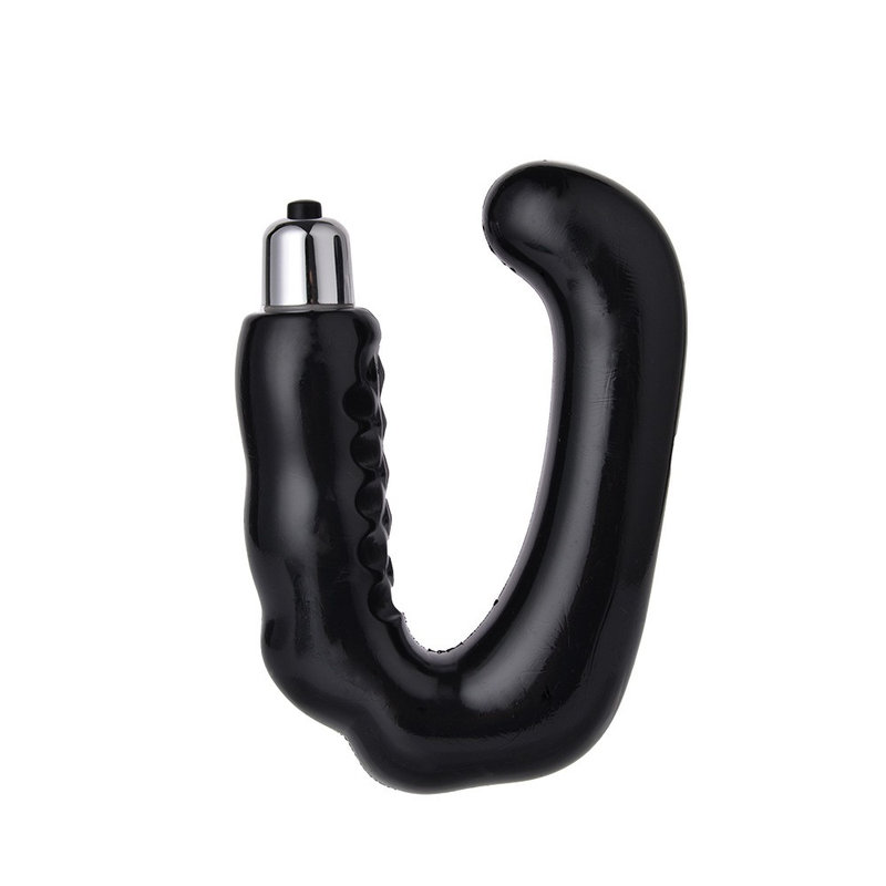 Erkek Prostat Masajı Titreşimli Su Geçirmez Anal Plug (Düz)