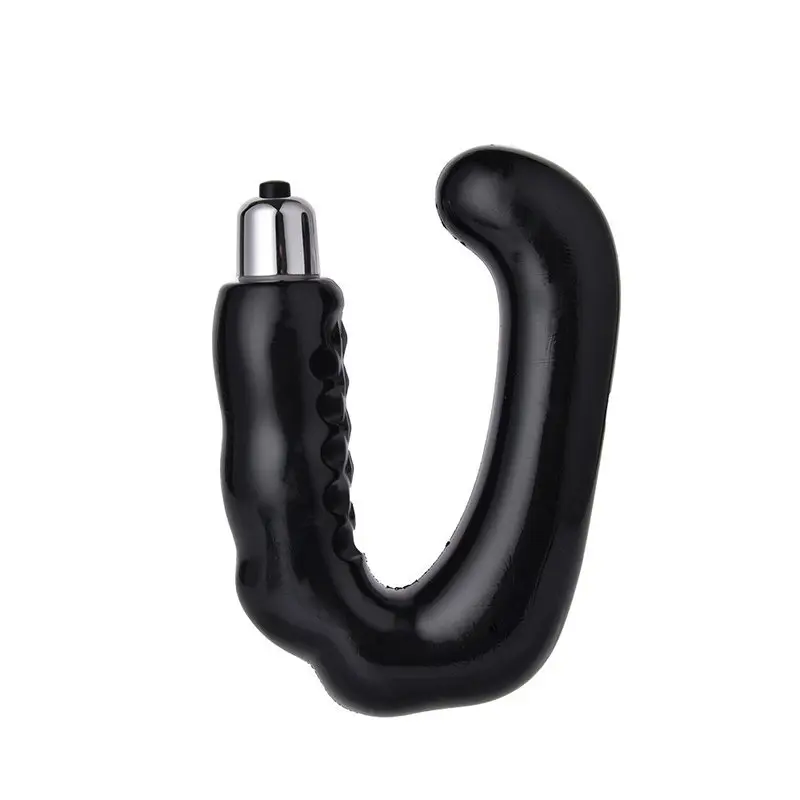 Erkek Prostat Masajı Titreşimli Su Geçirmez Anal Plug (Düz)