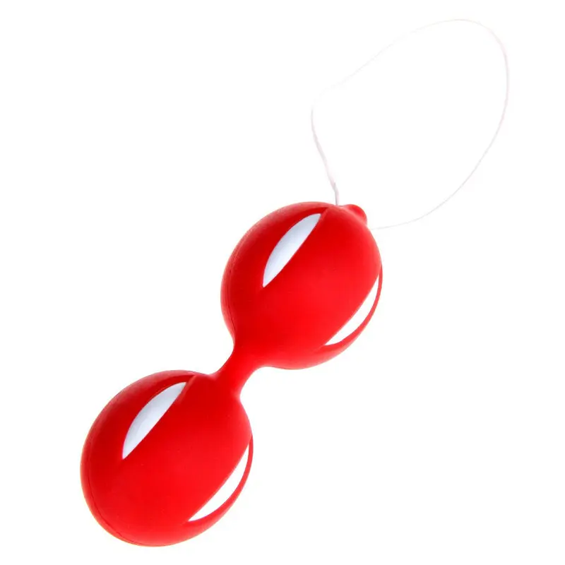 Exquisite 2’li Vajina Topu – Kegel Boncuk Egzersizi (Kırmızı)