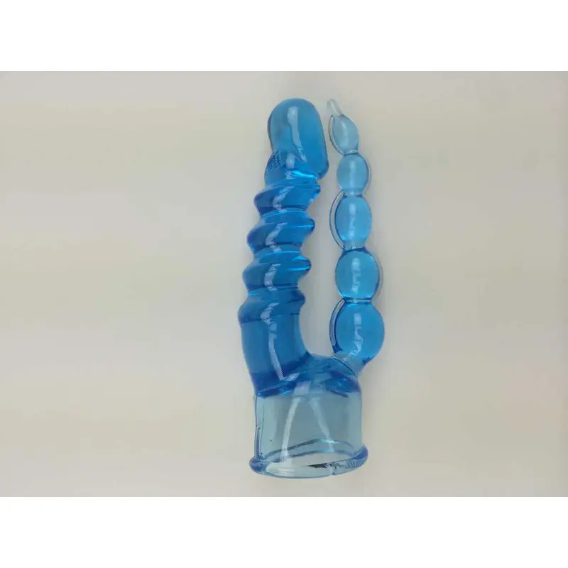 G-Spot Canlandırıcı Vibratör Silikon Masaj Aleti Başlığı (Anal+Vajinal) görsel 2