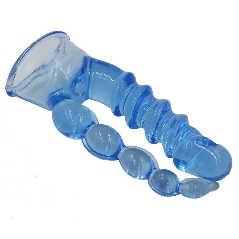 G-Spot Canlandırıcı Vibratör Silikon Masaj Aleti Başlığı (Anal+Vajinal) görsel 6
