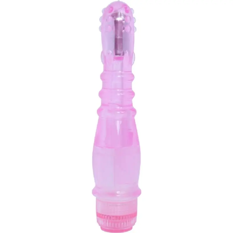 G-Spot Crystal Rulette Boncuk Başlı Vibratör (Mor) görsel 2
