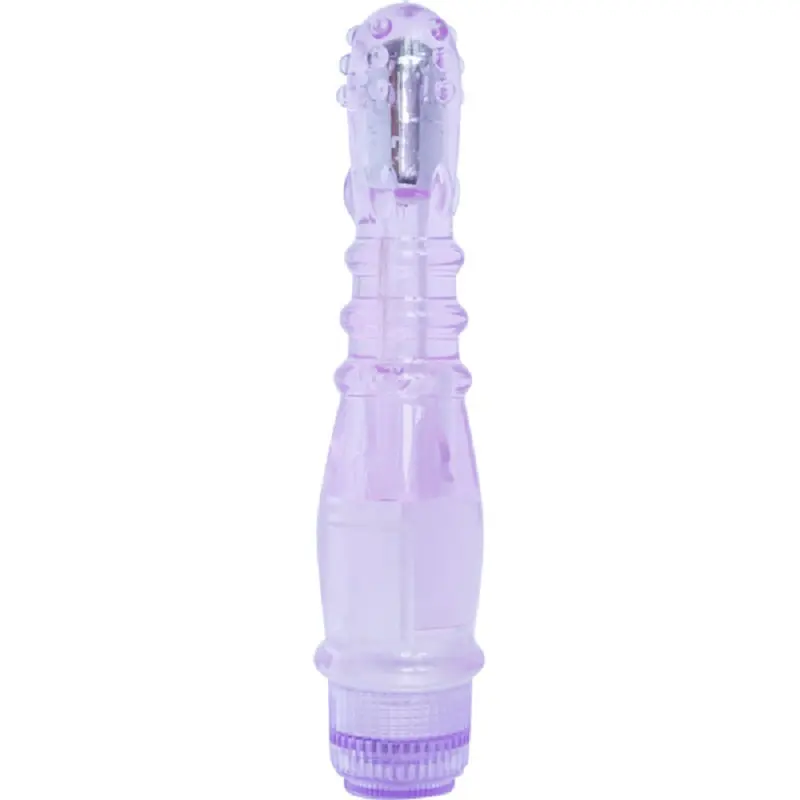 G-Spot Crystal Rulette Boncuk Başlı Vibratör (Pembe) görsel 2