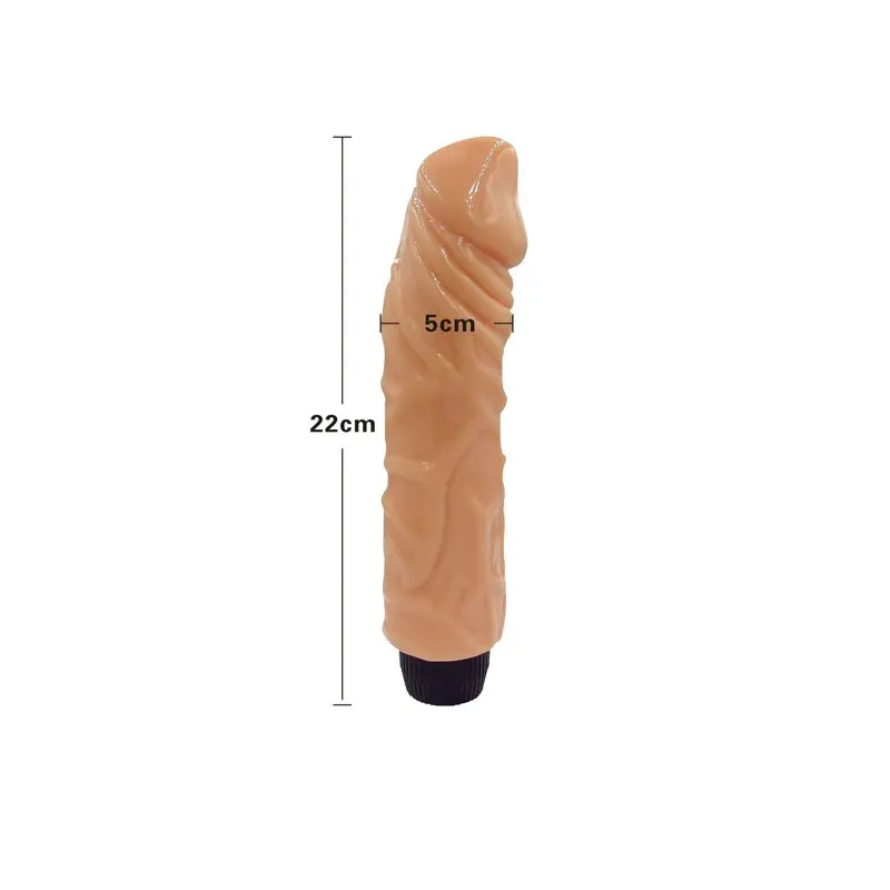 G-Spot Realistik Renkli Motorlu Vibratör (Zenci) görsel 2