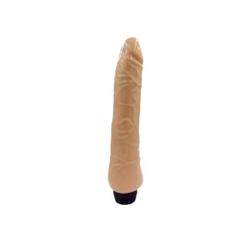 G-Spot Slikon Renkli Motorlu Vibratör (Ten Rengi) görsel 3