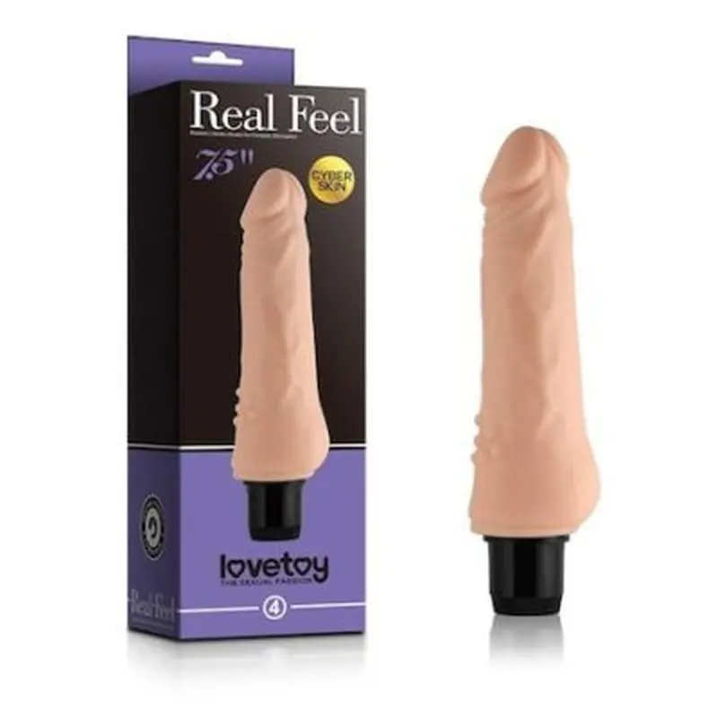 Lovetoy Real Feel Cyberskin 19 CM Titreşimli Vibratör Penis görsel 2