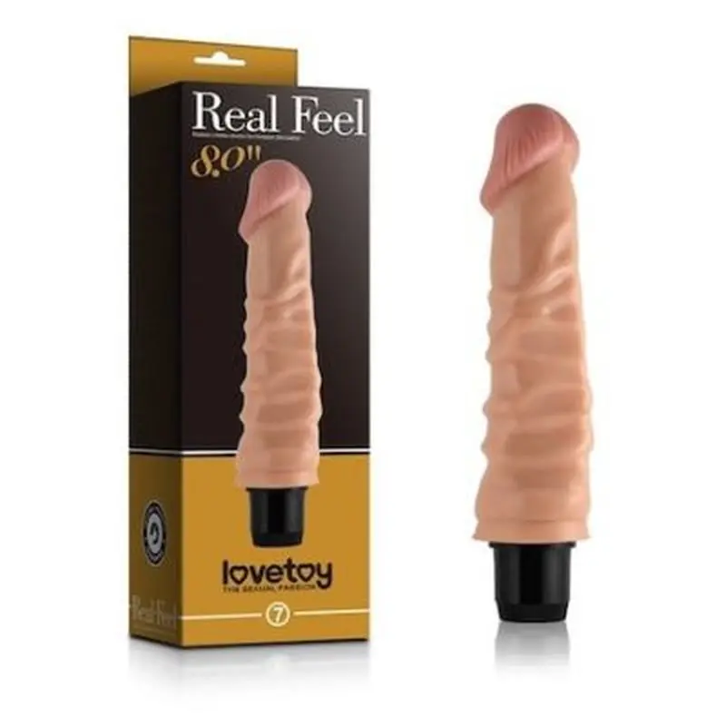 Lovetoy Real Feel Cyberskin 20 CM Titreşimli Vibratör Penis görsel 2