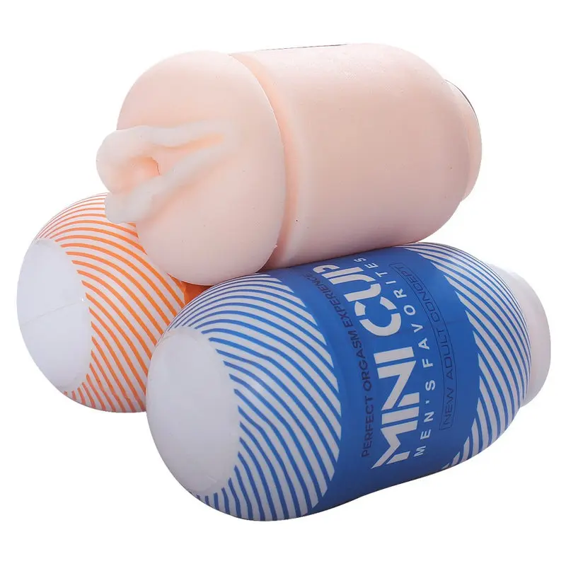 Mini – Cup Erkek Mastürbatör (Turuncu) görsel 4